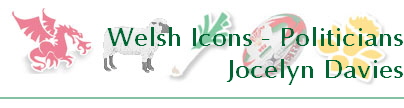Welsh Icons - Politicians
Jocelyn Davies