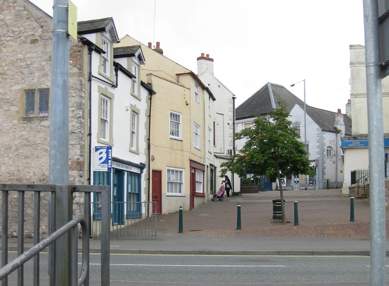Holywell Town Centre before the revamp