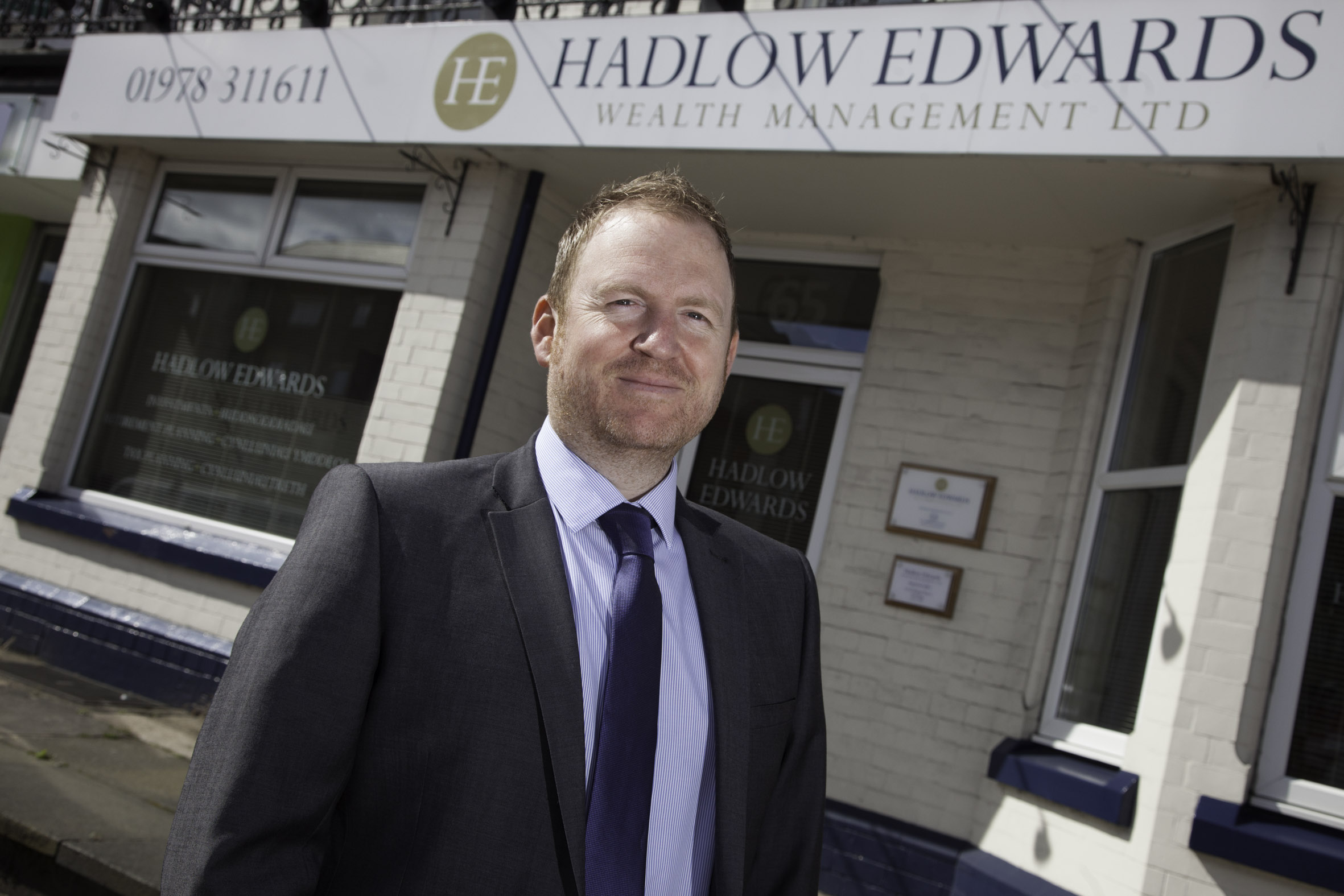 Hadlow Edwards Pictured is mortgage advisor Johnathan Peatfield.