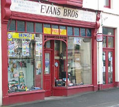 Evans Bros Shop, Menai Bridge