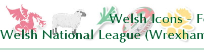 Welsh Icons - Football
Welsh National League (Wrexham Area)