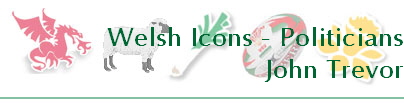 Welsh Icons - Politicians
John Trevor