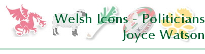 Welsh Icons - Politicians
Joyce Watson