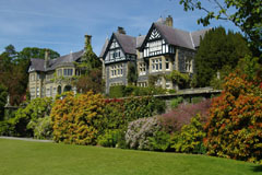 Bodnant House, (gardens owned by the National Trust)