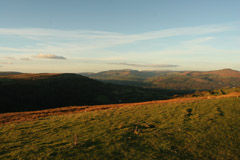 From Garndyrys...towards the Black Mountains