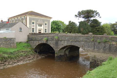 The bridge over the River Gwendraeth , Kidwelly