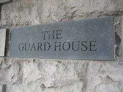 Guard House Nameplate, Pembroke Dock