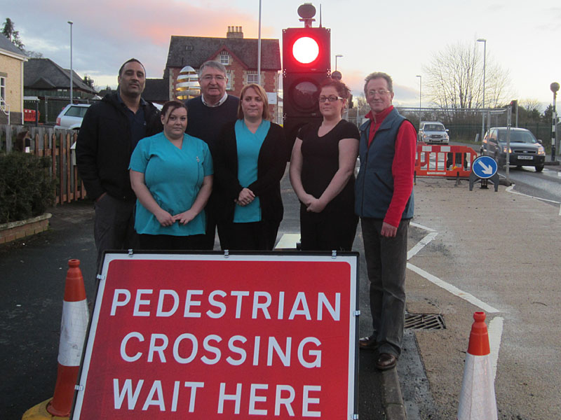 left to right: Balvir Singh, Chelsea Parker, Roger Williams, Nina Howell, Leanne Brown and Mike Hodges