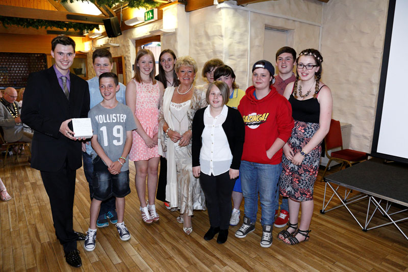 Caerphilly Youth Forum was one on the winners at the 2014 Celebration of Achievement awards