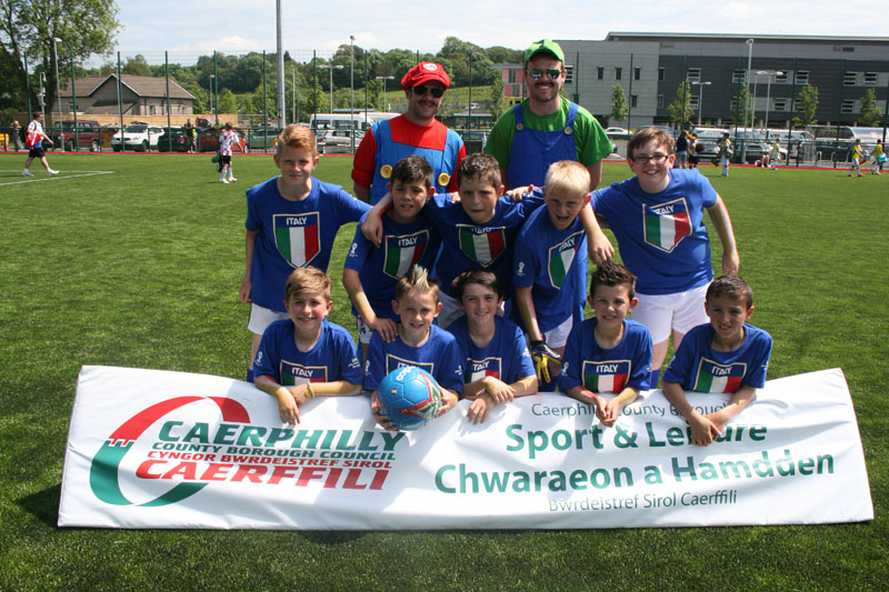Blackwood Primary School, representing Italy, won the tournament overall