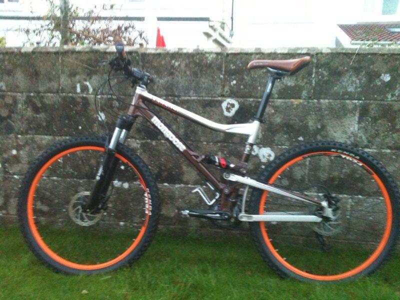 Mongoose mountain bike - Porthcawl - 04.07.14