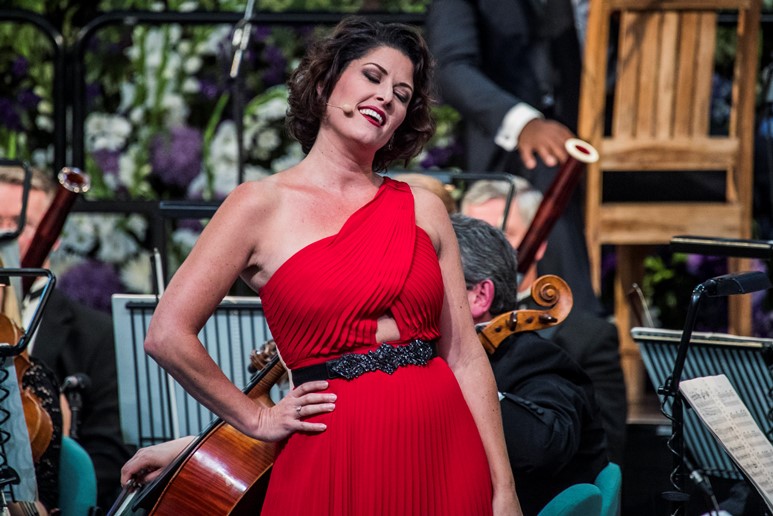 Llangollen International Musical Eisteddfod 2016. World class opera singer Kate Aldrich led an all-star cast in a concert adaptation of Georges Bizet’s opera, Carmen last night (Tuesday).